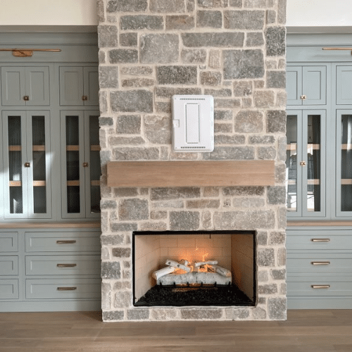 custom fireplace St. George